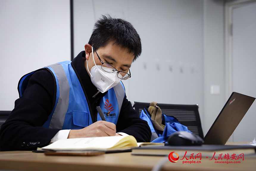 圖為康洪。人民網(wǎng) 宋燁文攝