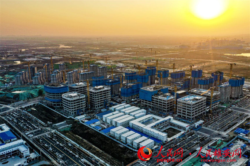 圖為項目建設現場。