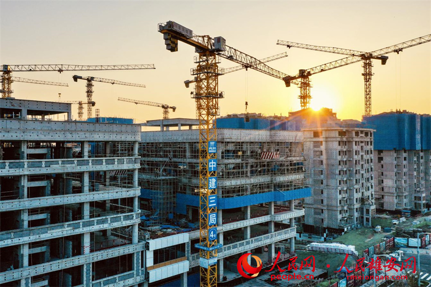 圖為項目建設現場。