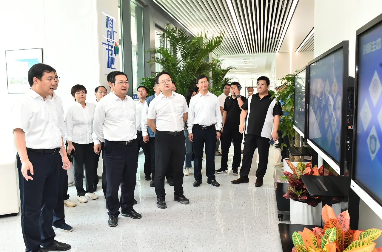 張國華調研起步區、啟動區重點項目工作。劉向陽攝