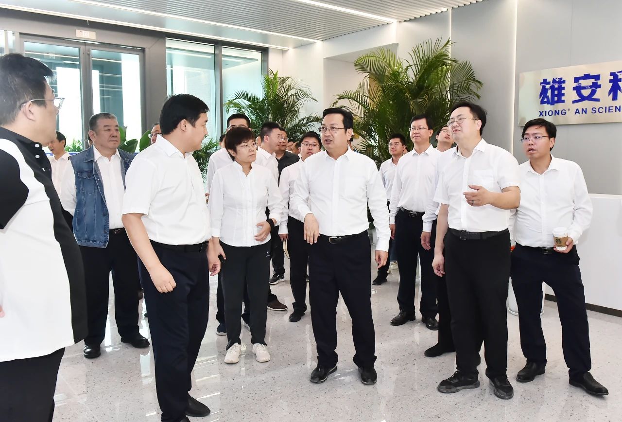 張國華調研起步區、啟動區重點項目工作。劉向陽攝