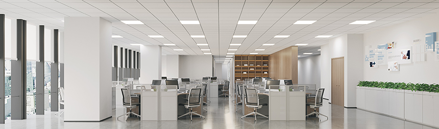 河北建投·金湖未來城項目辦公區內部效果圖。河北建投供圖