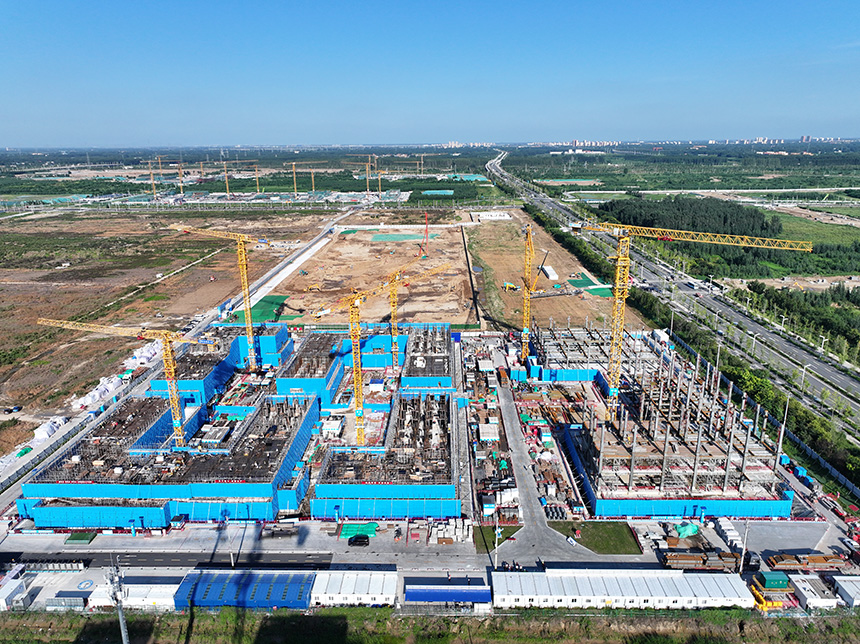 1112025年8月北科大航拍。學(xué)校供圖