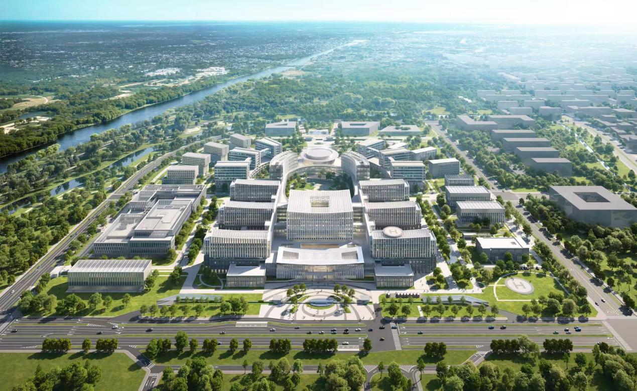 北京協和醫院國家醫學中心（雄安院區）一期建設項目初設效果圖