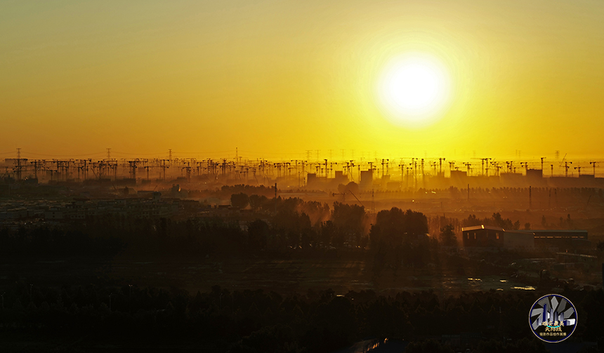 建設中的雄安新區。雷聲攝