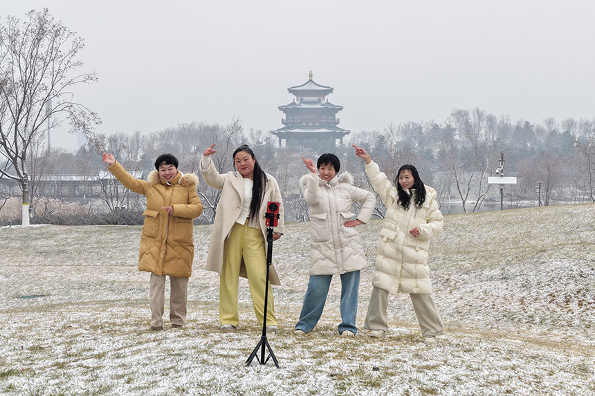 1雄安初雪。胡忠
