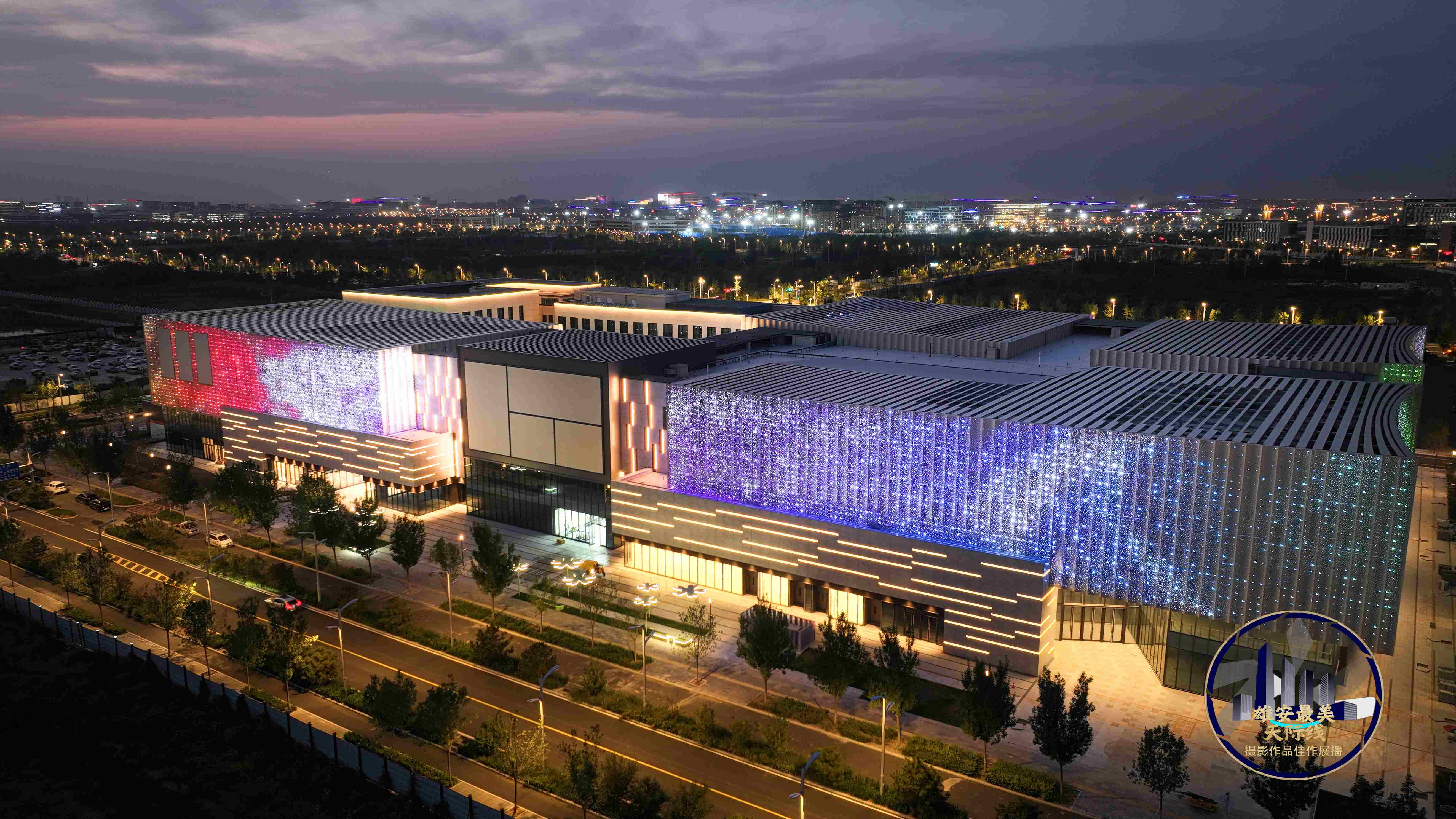 雄安起步區東部社區服務中心。楊程攝